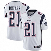 Nike New England Patriots #21 Malcolm Butler White NFL Vapor Untouchable Limited Jersey,baseball caps,new era cap wholesale,wholesale hats